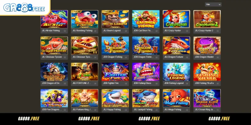 Bắn Cá Ga888 Mở Kho Game Biển Sống Động Chọn Bàn Chơi Hợp Gu 4 Top game hấp dẫn không thể bỏ lỡ tại bắn cá GA888